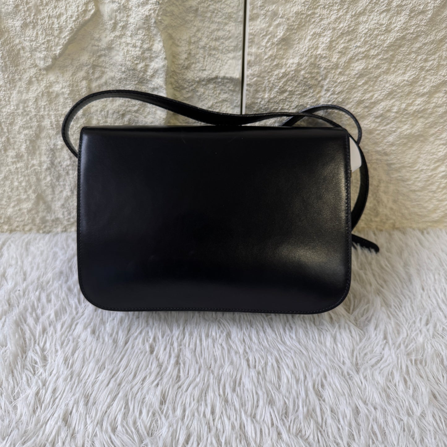 Celine Vintage Horse Carriage Leather Shoulder Bag (Pre-Owned)