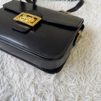 Celine Vintage Horse Carriage Leather Shoulder Bag (Pre-Owned)