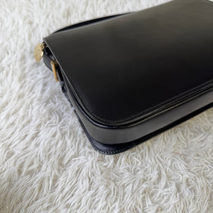 Celine Vintage Horse Carriage Leather Shoulder Bag (Pre-Owned)