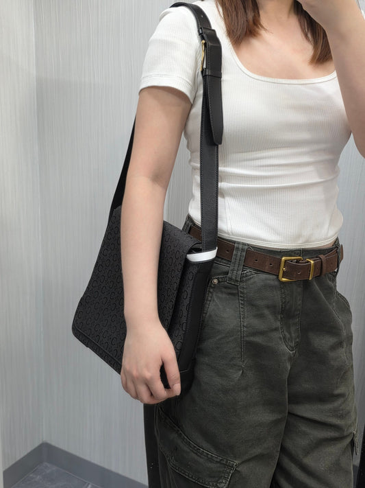 Celine Macadam Canvas Shoulder Bag (Pre-Owned)
