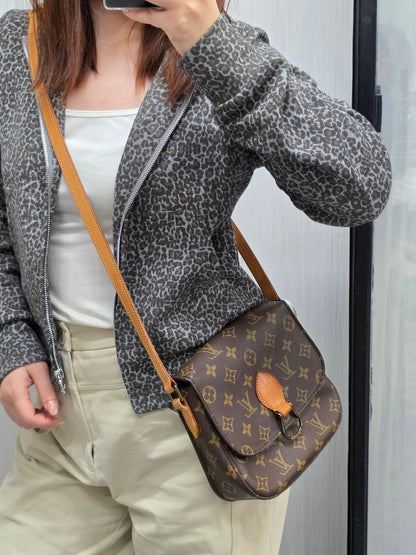 Louis Vuitton Monogram Saint Cloud Shoulder Bag (Pre-Owned)