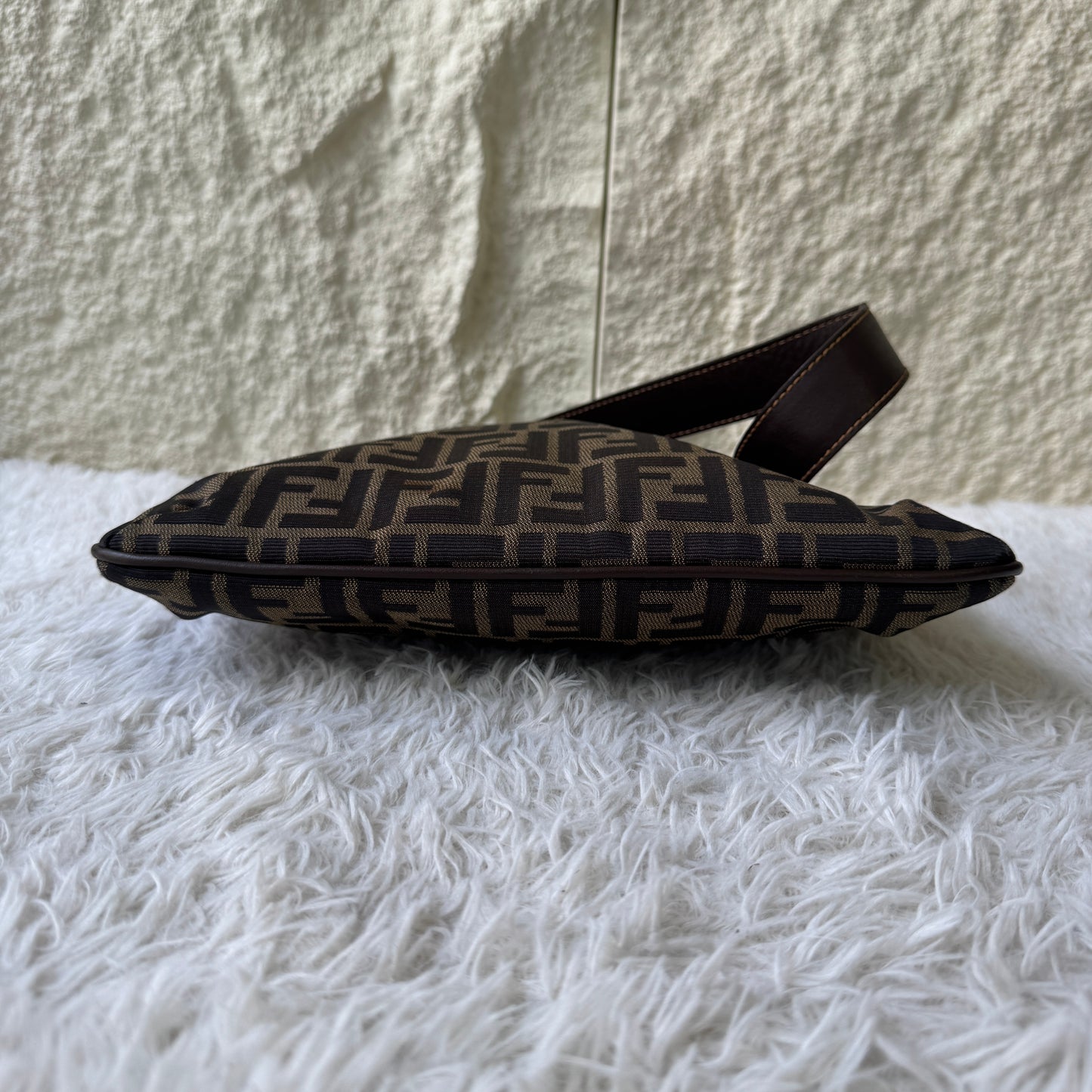 Fendi Zucca Canvas Shoulder Bag (Pre-Owned)