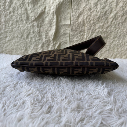 Fendi Zucca Canvas Shoulder Bag (Pre-Owned)