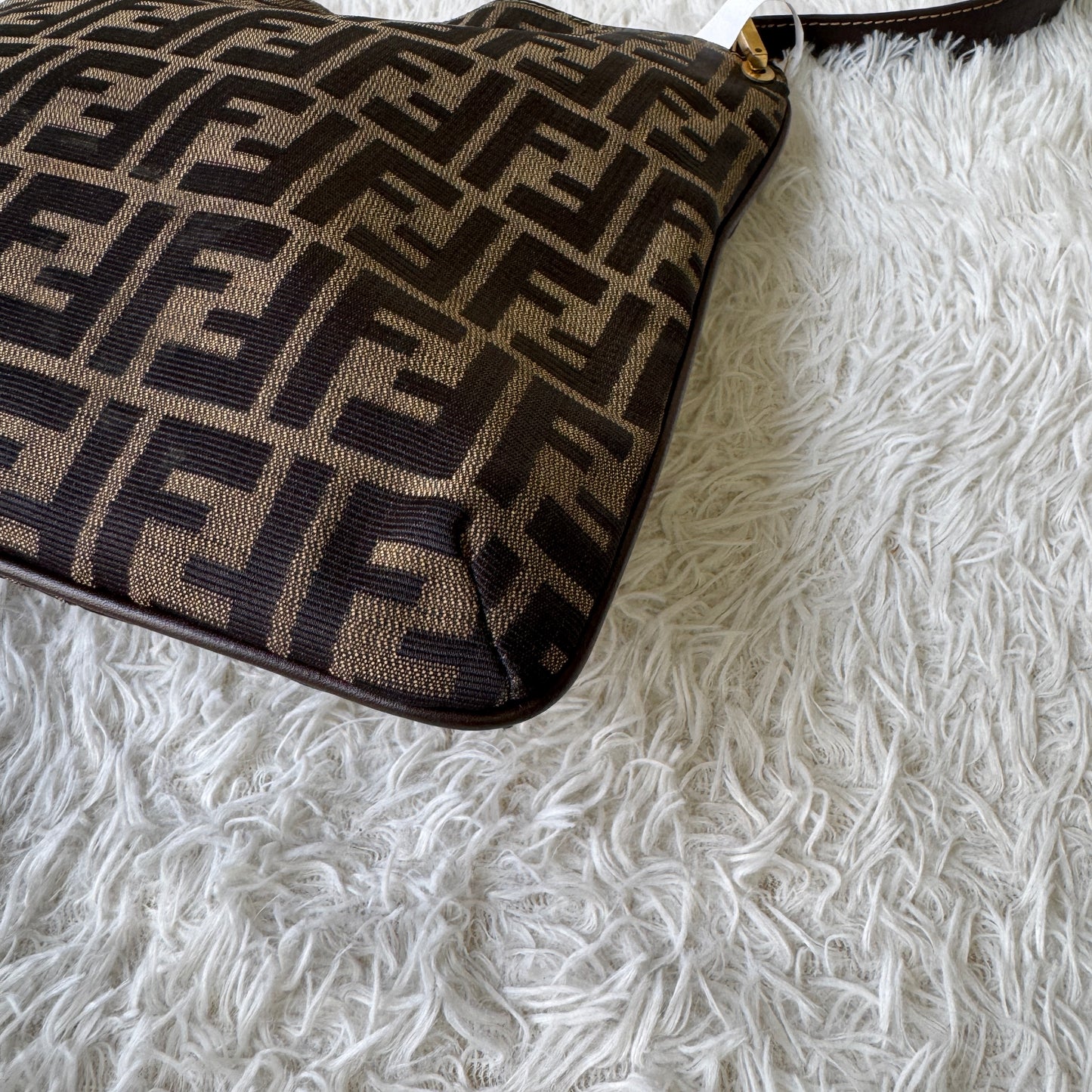 Fendi Zucca Canvas Shoulder Bag (Pre-Owned)