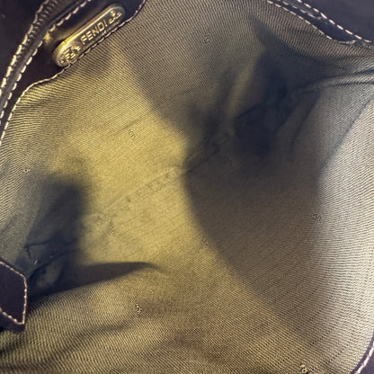 Fendi Zucca Canvas Shoulder Bag (Pre-Owned)