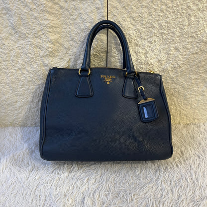 Prada Vitello Daino Leather Tote Bag (Pre-Owned)