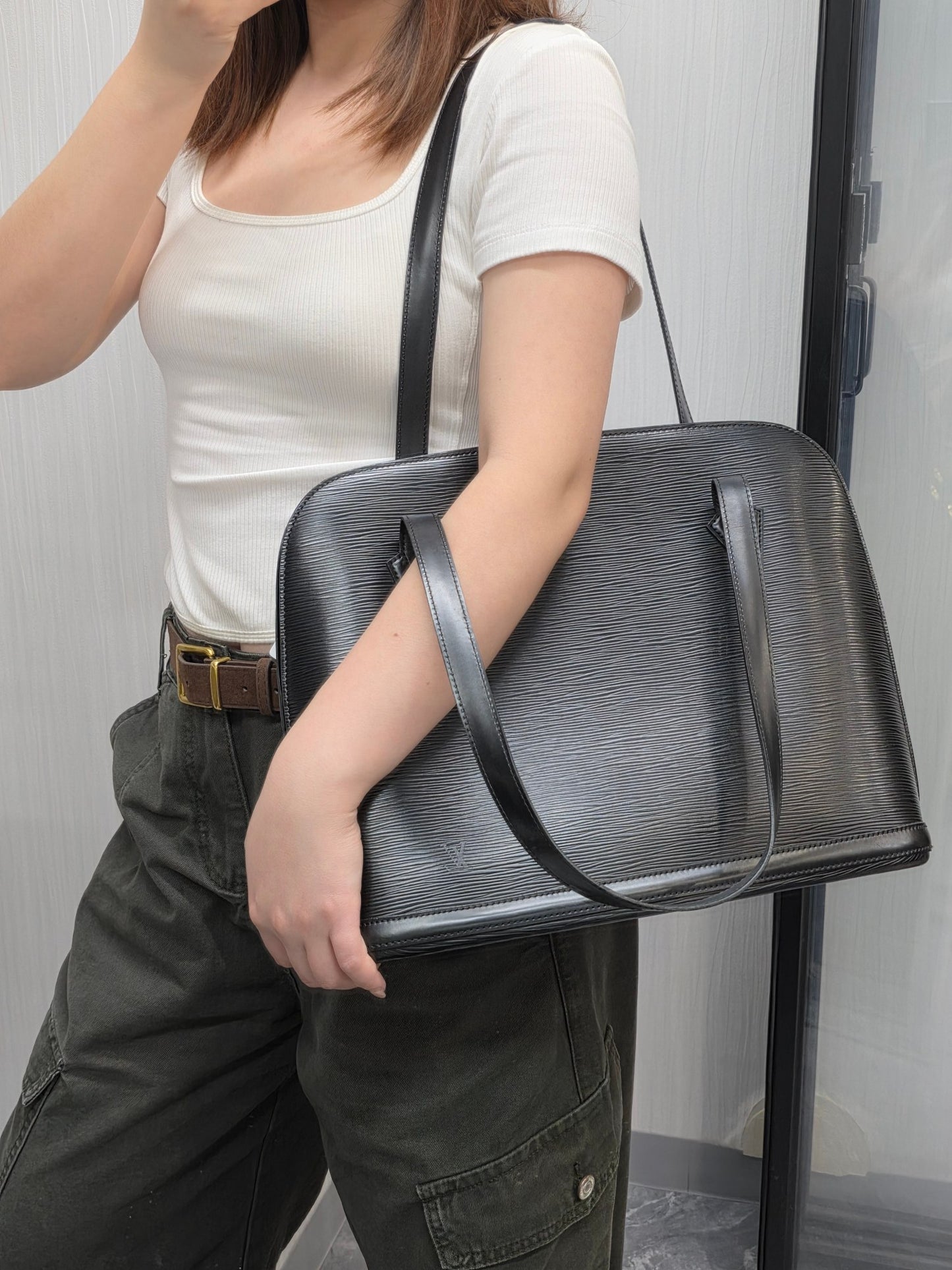 Louis Vuitton Epi Leather Lussac Tote Bag (Pre-Owned)