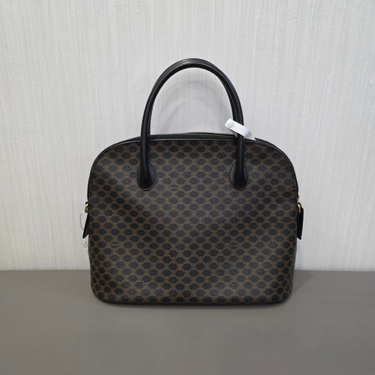 Celine Macadam Canvas Handbag (Pre-Owned)