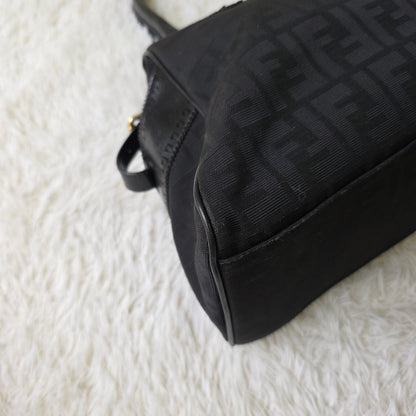 Fendi Zucca Canvas Handbag (Pre-Owned)
