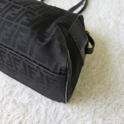 Fendi Zucca Canvas Handbag (Pre-Owned)