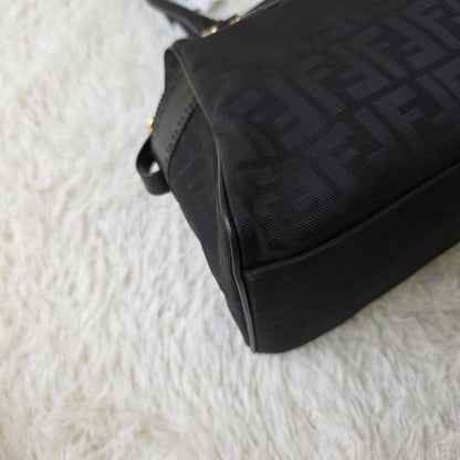 Fendi Zucca Canvas Handbag (Pre-Owned)