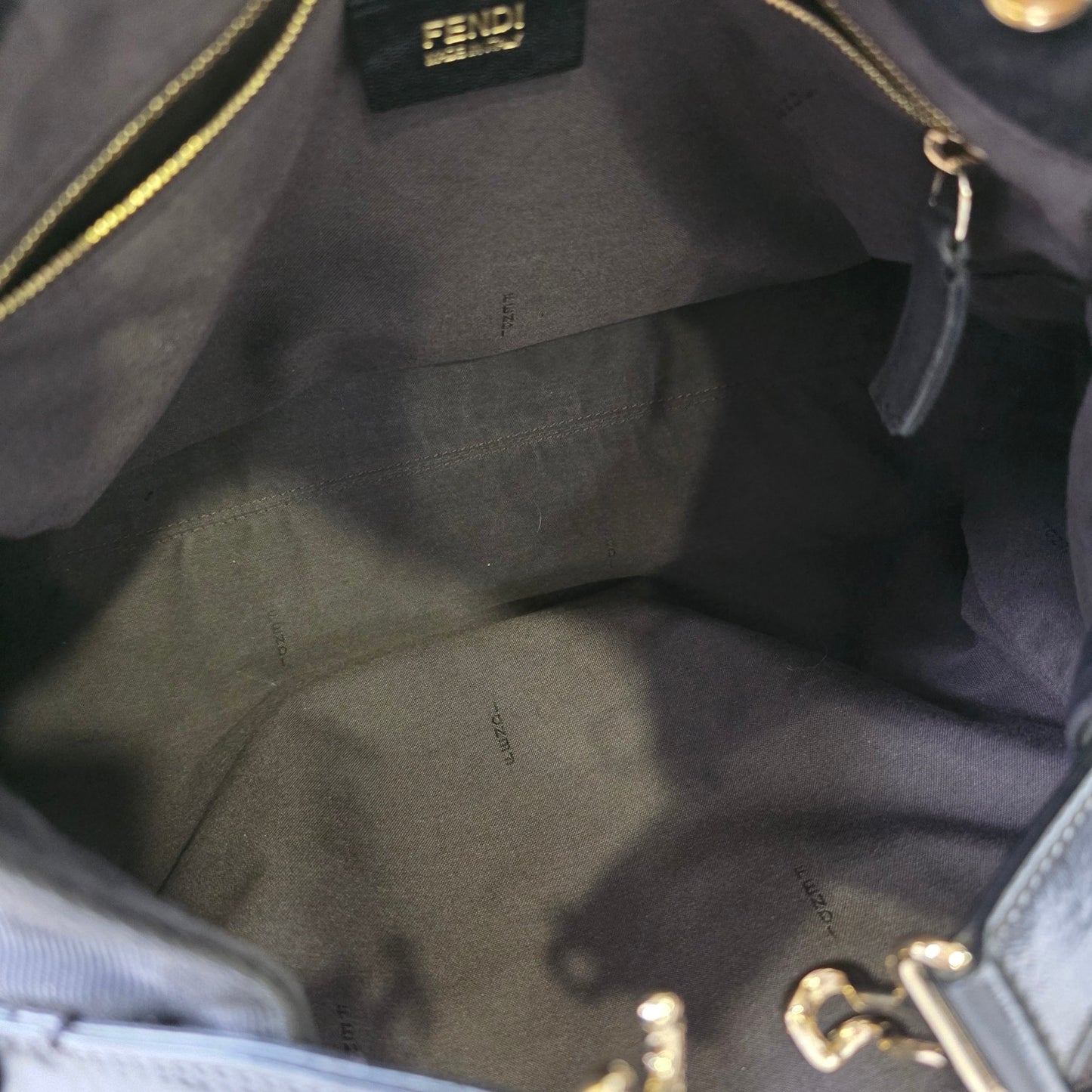 Fendi Zucca Canvas Handbag (Pre-Owned)