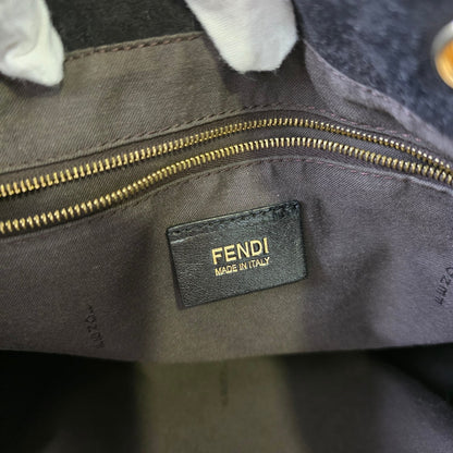 Fendi Zucca Canvas Handbag (Pre-Owned)