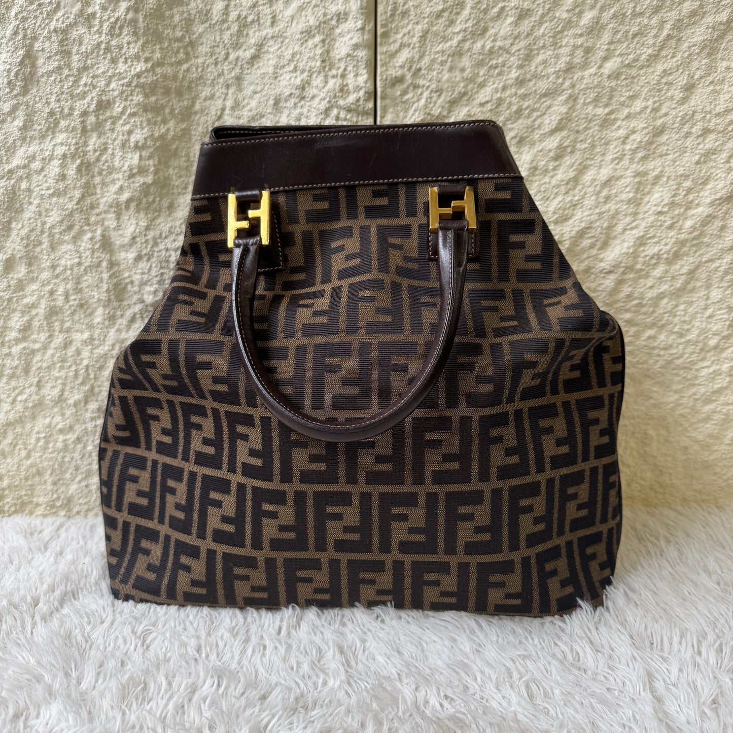 Fendi Zucca Canvas Tote Bag (Pre-Owned)