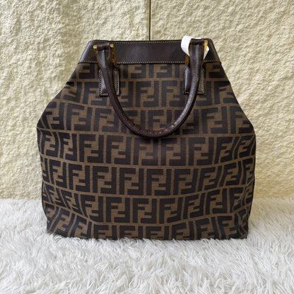 Fendi Zucca Canvas Tote Bag (Pre-Owned)