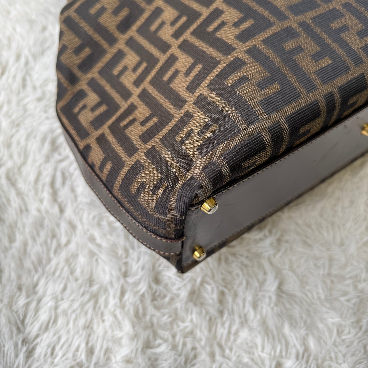 Fendi Zucca Canvas Tote Bag (Pre-Owned)