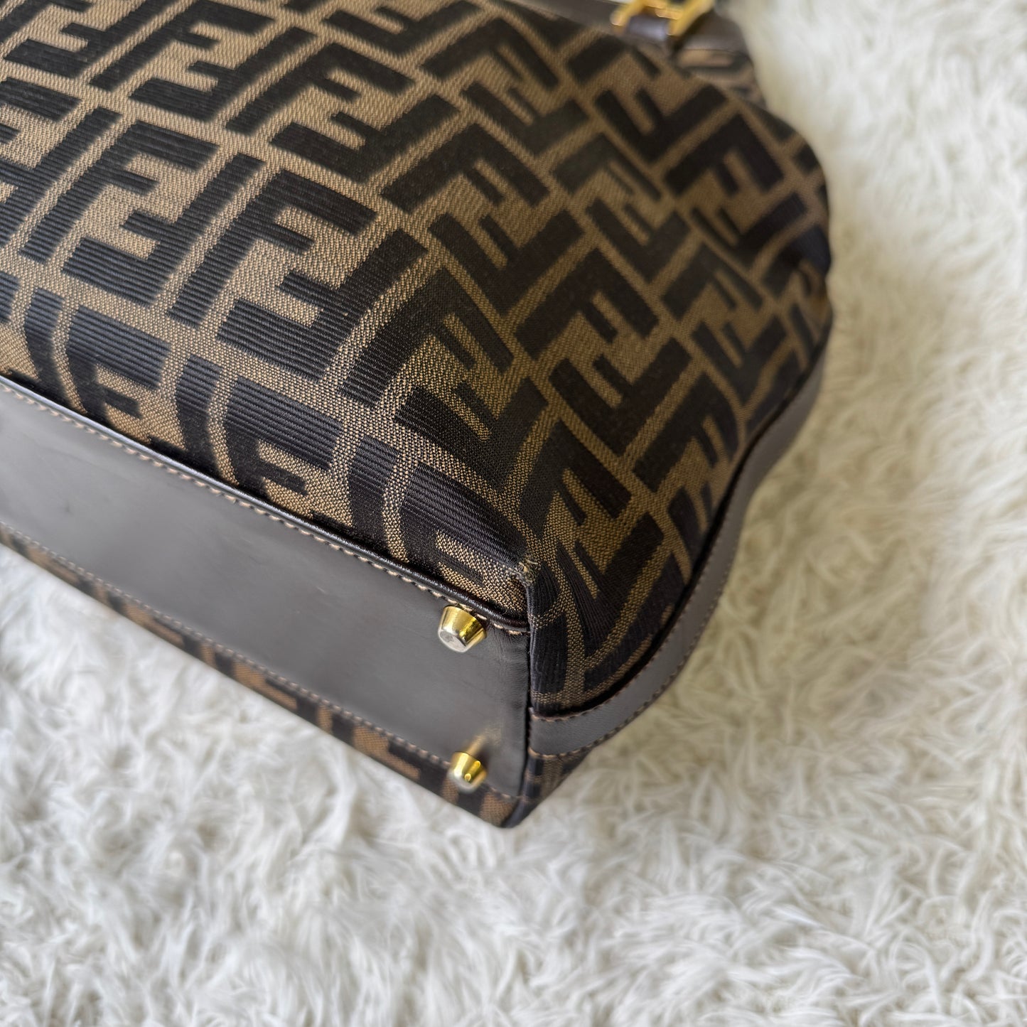 Fendi Zucca Canvas Tote Bag (Pre-Owned)