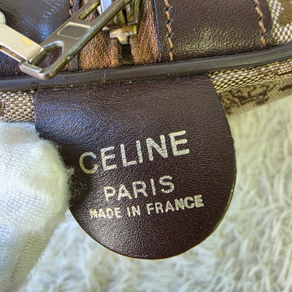 Celine Horse Carriage Canvas Boston Bag (Pre-Owned)