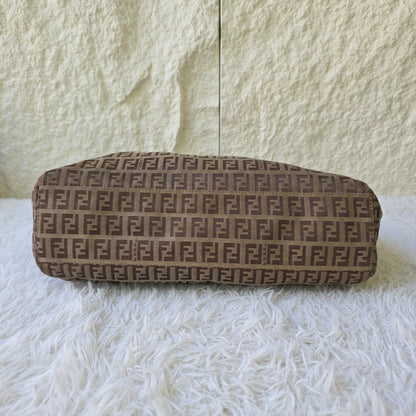Fendi Zucchino Canvas Tote Bag (Pre-Owned)