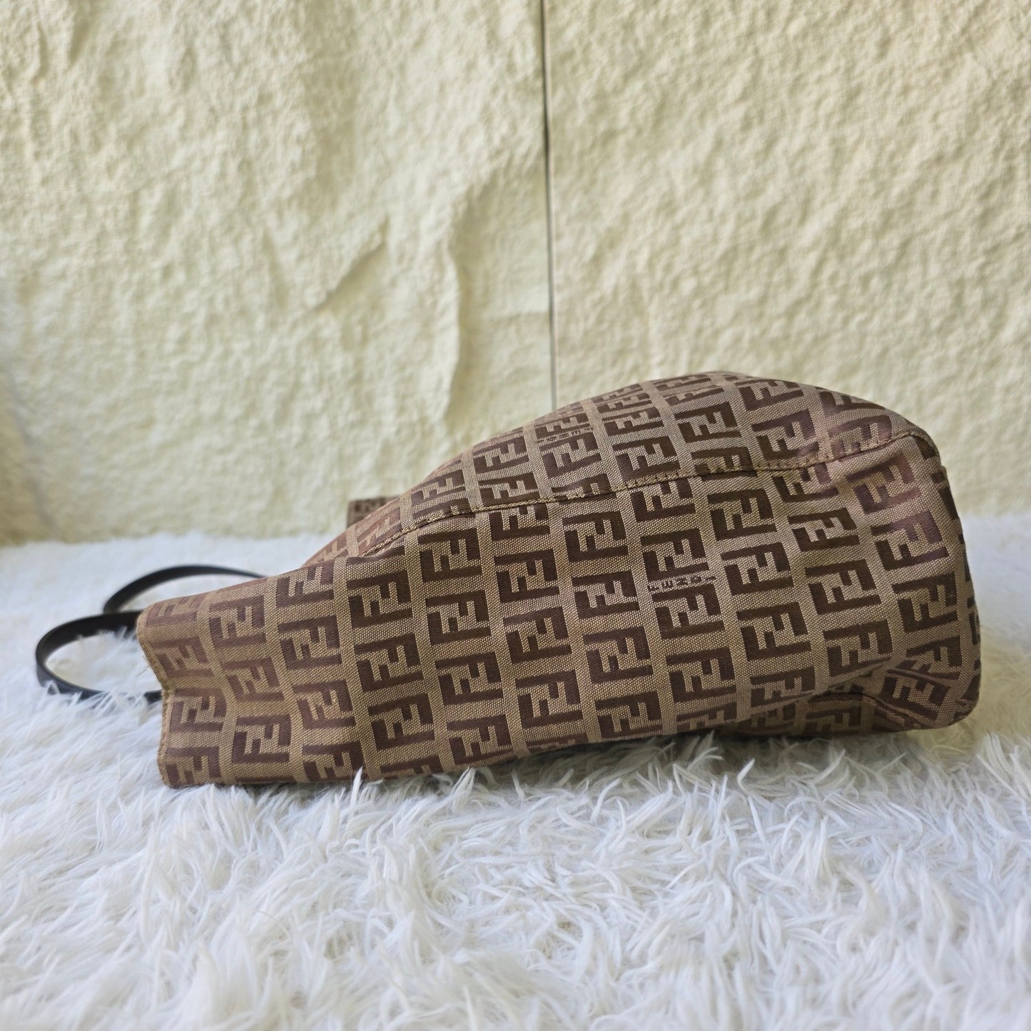 Fendi Zucchino Canvas Tote Bag (Pre-Owned)