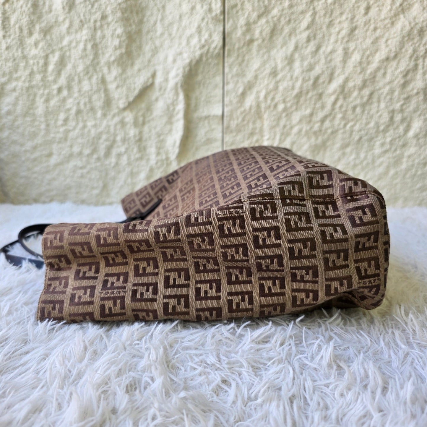 Fendi Zucchino Canvas Tote Bag (Pre-Owned)