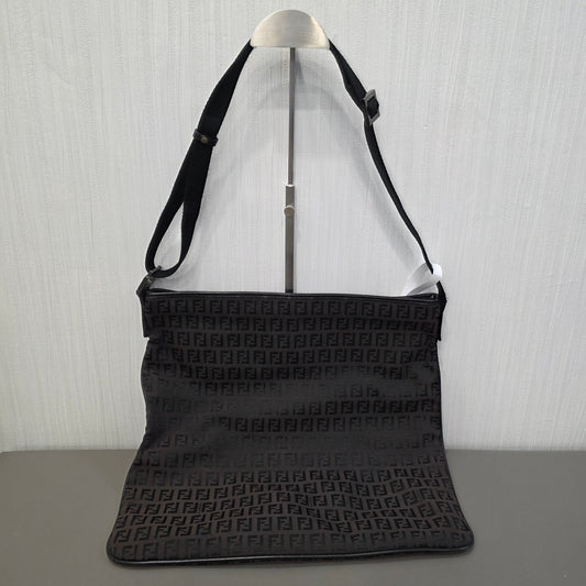 Fendi Zucca Canvas Messenger Bag (Pre-Owned)