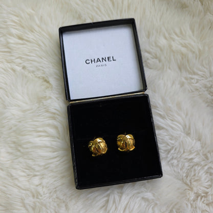 Chanel Gold CC Earrings (Pre-Owned)