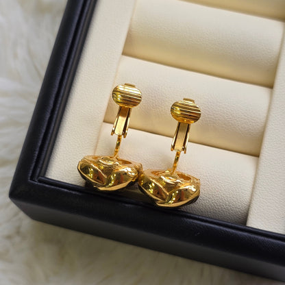 Chanel Gold CC Earrings (Pre-Owned)