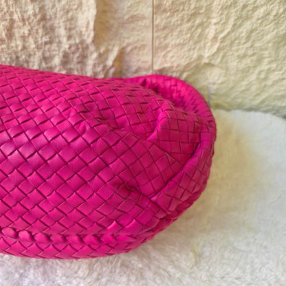 Bottega Veneta Intrecciato Leather Hobo Bag (Pre-Owned)