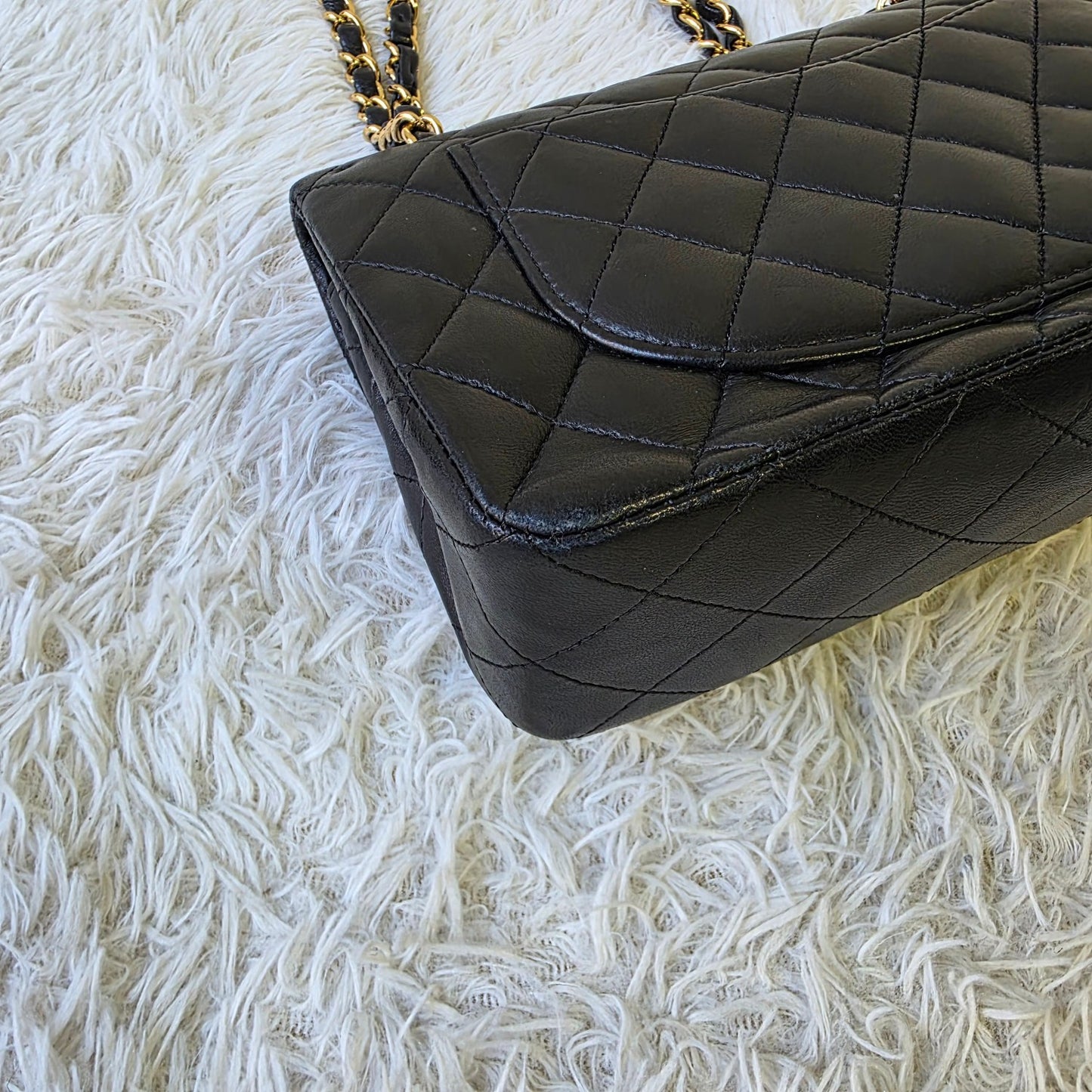 Chanel Classic Double Flap Chain Shoulder Bag (Pre-Owned)