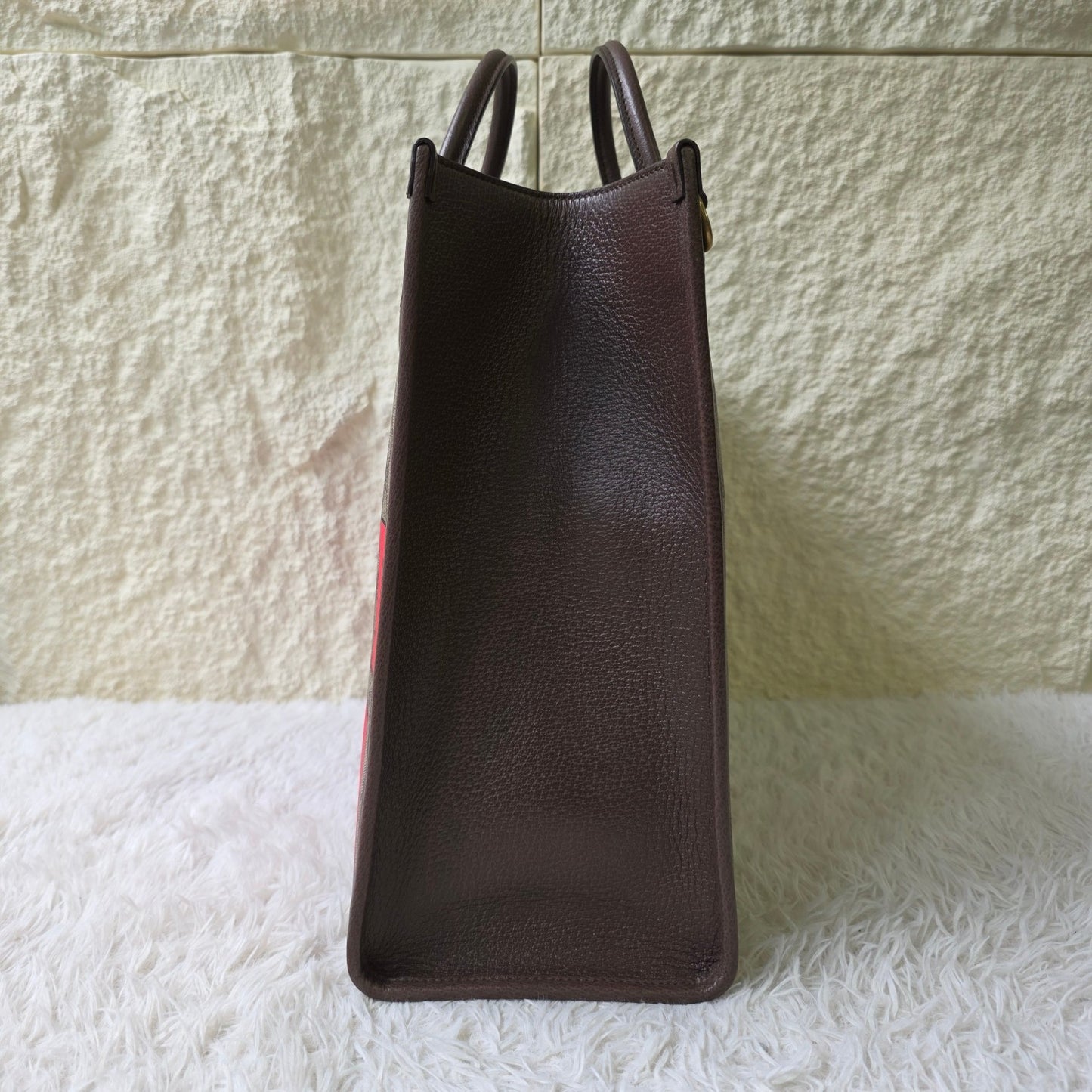 Gucci GG Supreme Tiger Print Tote Bag (Pre-Owned)