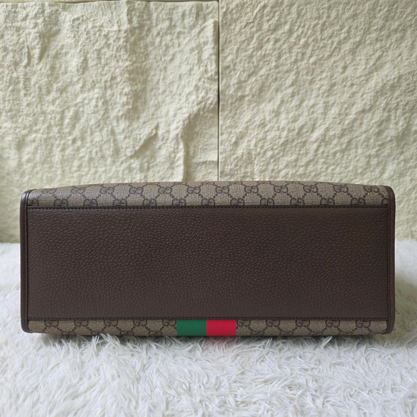 Gucci GG Supreme Tiger Print Tote Bag (Pre-Owned)
