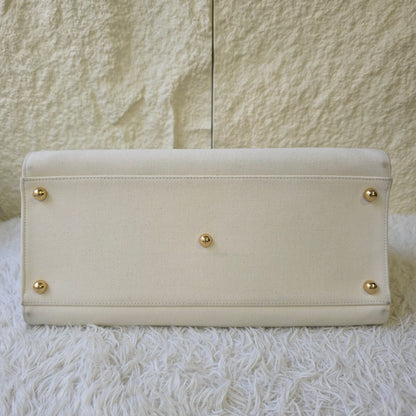 Fendi Sunshine Canvas Tote Bag (Pre-Owned)