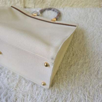 Fendi Sunshine Canvas Tote Bag (Pre-Owned)