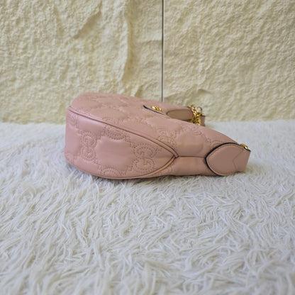 Gucci GG Matelassé Mini Hobo Bag (Pre-Owned)
