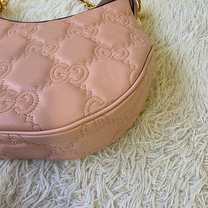 Gucci GG Matelassé Mini Hobo Bag (Pre-Owned)