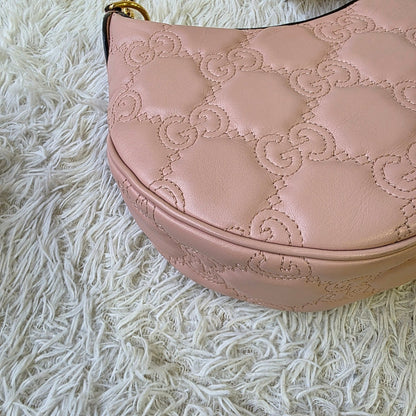 Gucci GG Matelassé Mini Hobo Bag (Pre-Owned)