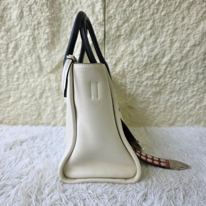 Prada Etiquette Leather Tote Bag (Pre-Owned)