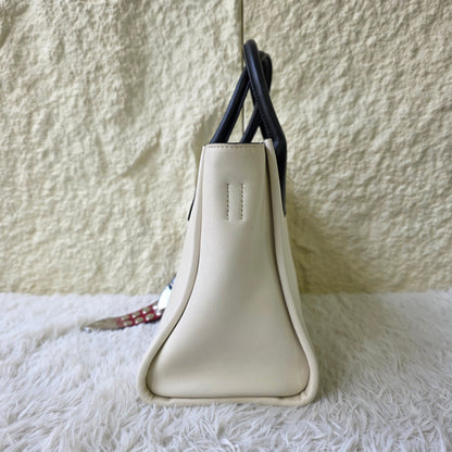 Prada Etiquette Leather Tote Bag (Pre-Owned)