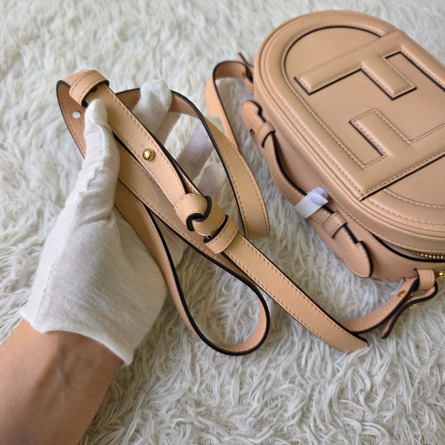 Fendi Fendigraphy Leather Camera Bag (Pre-Owned)