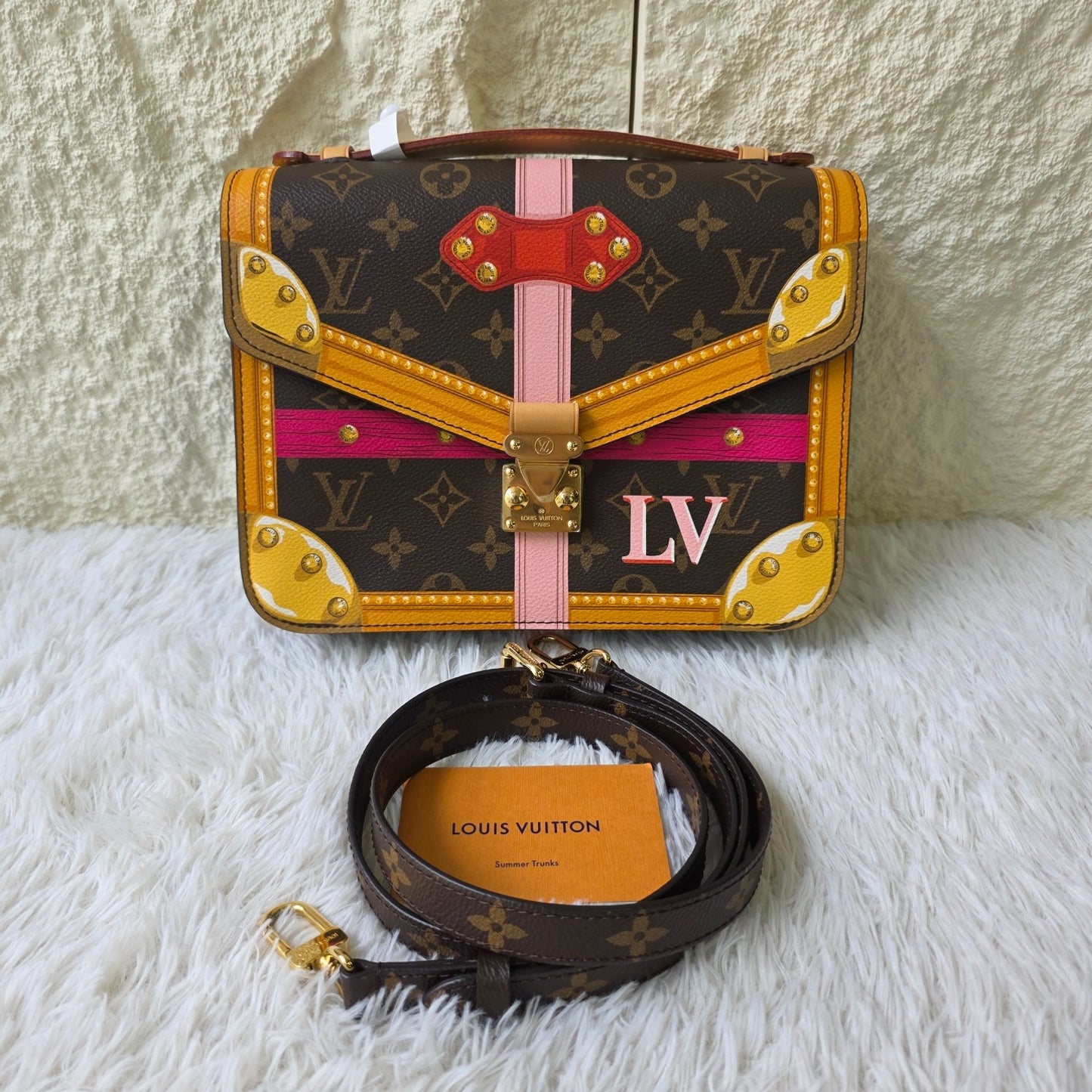 Louis Vuitton Summer Trunks Pochette Metis Shoulder Bag (Pre-Owned)