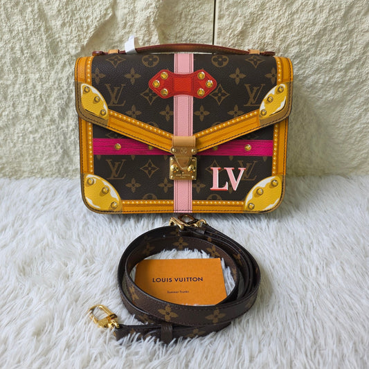 Louis Vuitton Summer Trunks Pochette Metis Shoulder Bag (Pre-Owned)