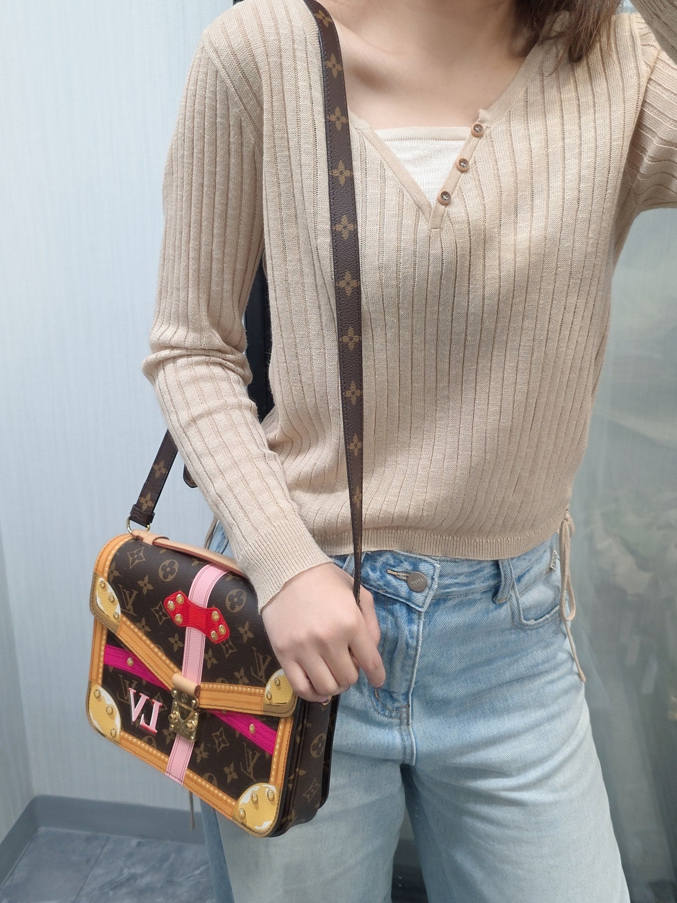 Louis Vuitton Summer Trunks Pochette Metis Shoulder Bag (Pre-Owned)