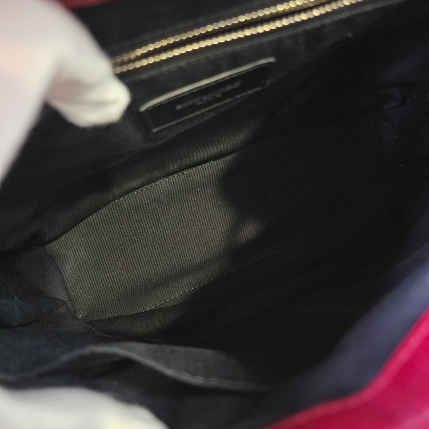 Saint Laurent Loulou Leather Backpack (Pre-Owned)