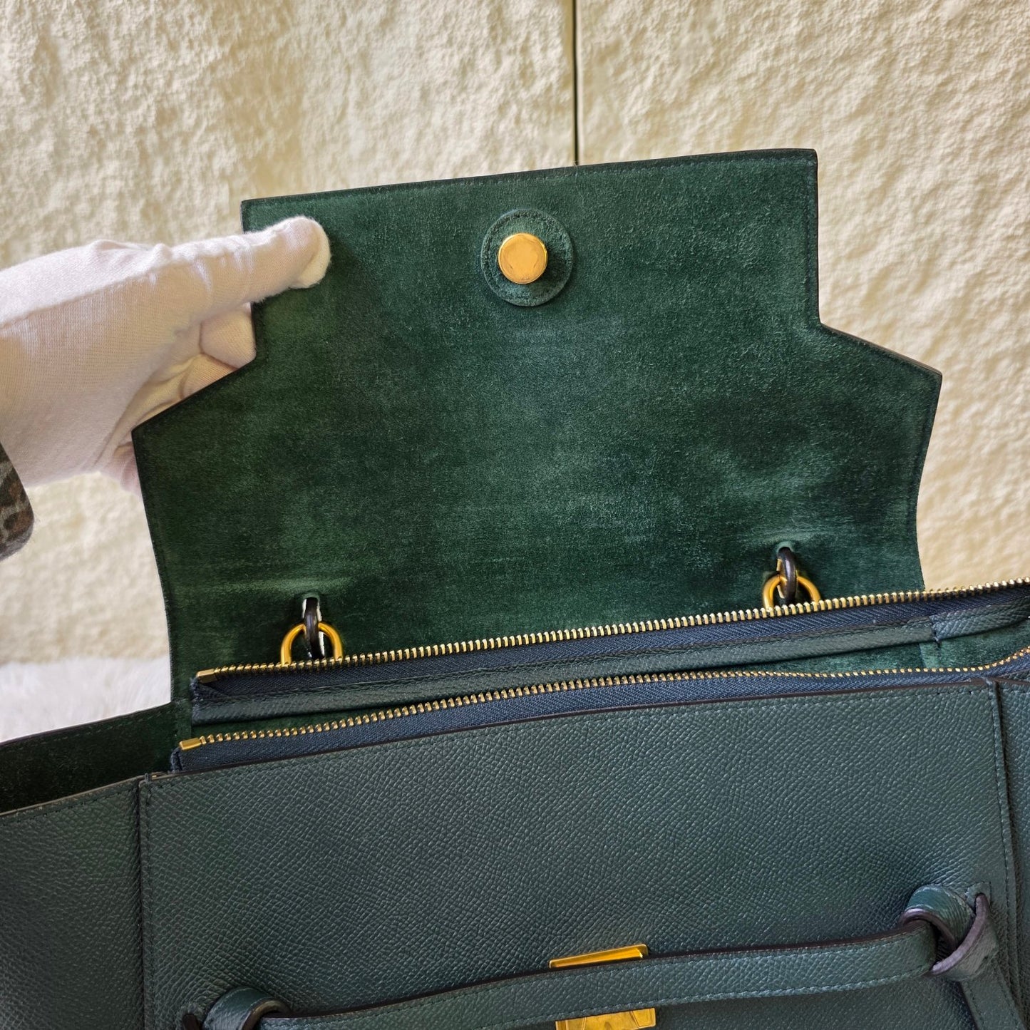 Celine Belt Bag in Grained Leather (Pre-Owned)