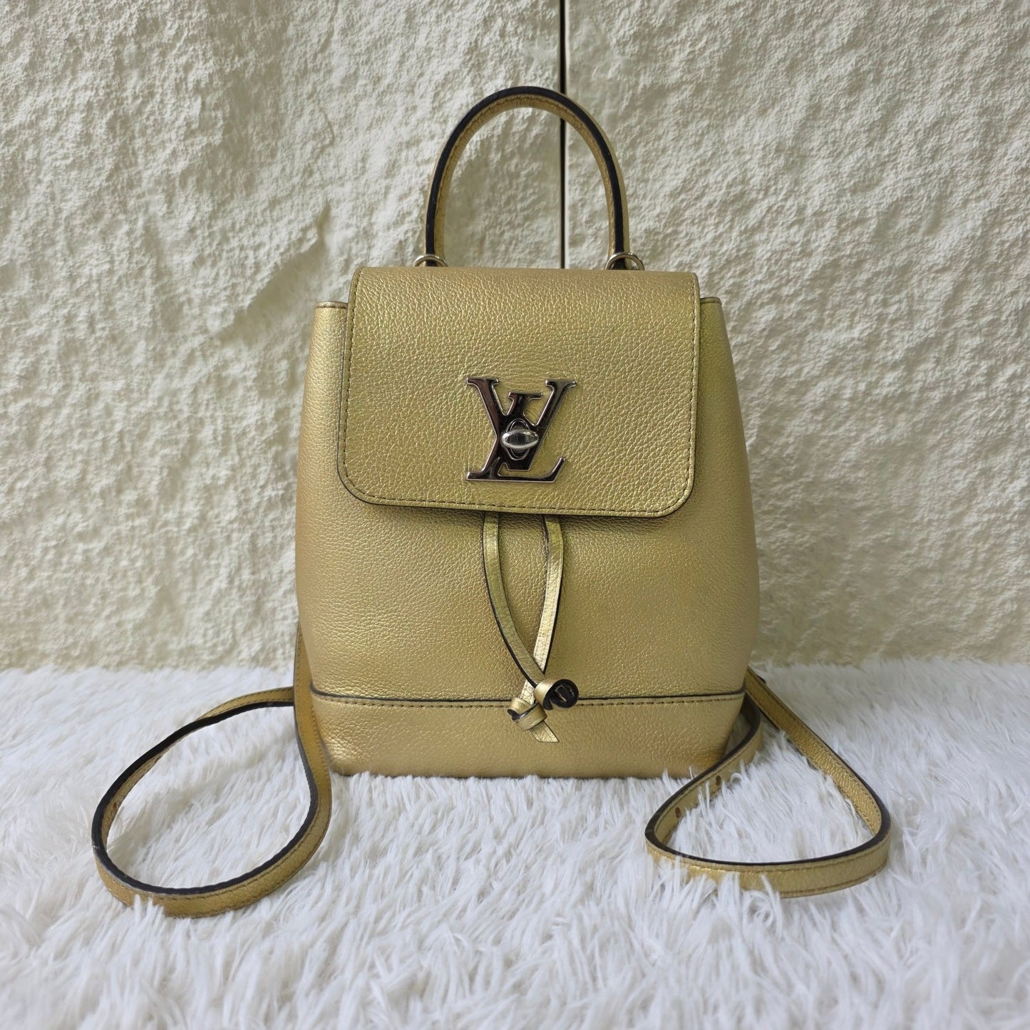 Louis Vuitton Lockme Mini Backpack (Pre-Owned)