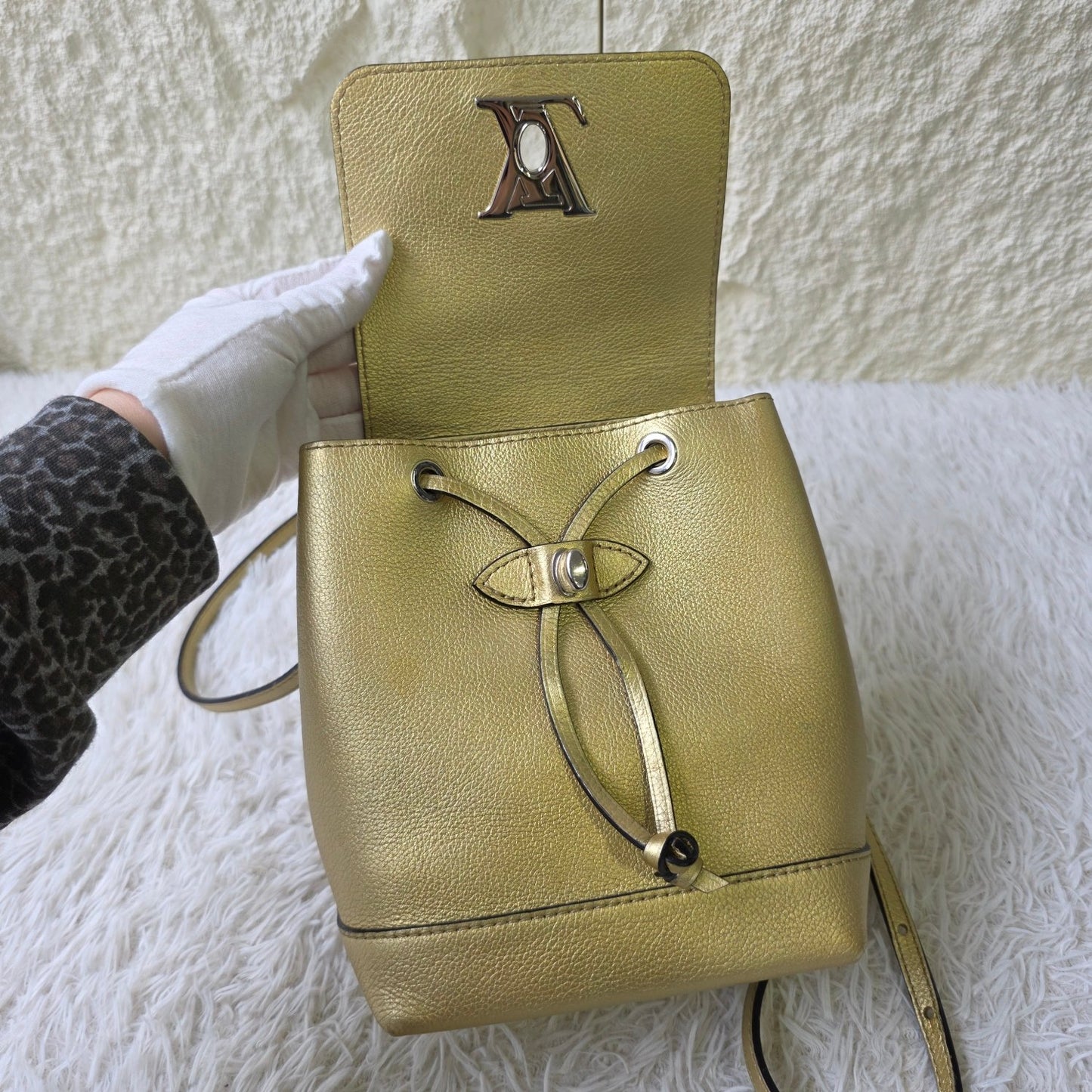 Louis Vuitton Lockme Mini Backpack (Pre-Owned)