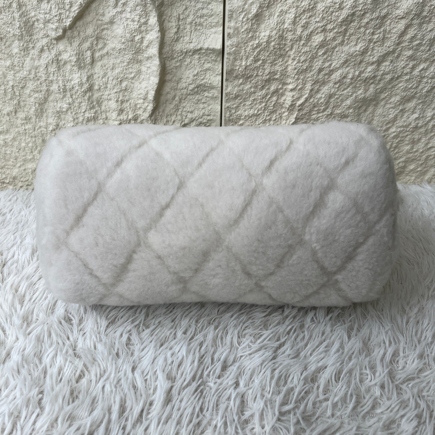 Chanel Shearling CC Chain Shoulder Bag (Pre-Owned)