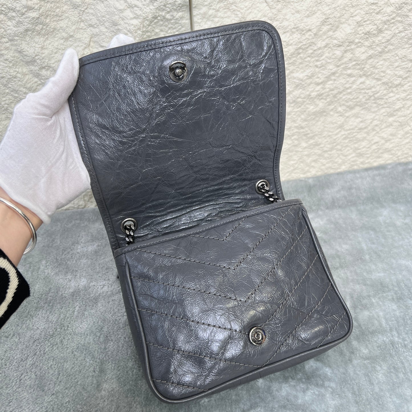 Saint Laurent Niki Chain Shoulder Bag (Pre-Owned)
