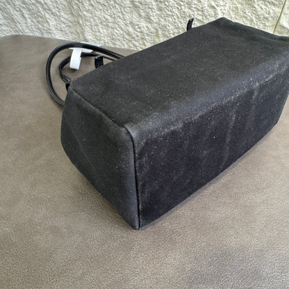 Fendi Mama Baguette Canvas Shoulder Bag (Pre-Owned)